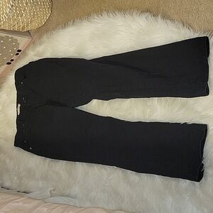 Levi's 550 relaxed bootcut black jeans stretch classic 5 pocket style 14M EUC